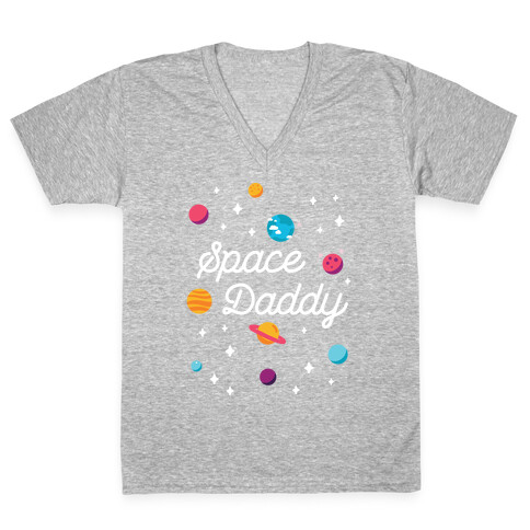 Space Daddy V-Neck Tee Shirt