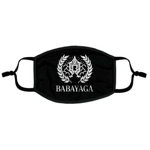 Baba Yaga Balenciaga Parody Flat Face Mask