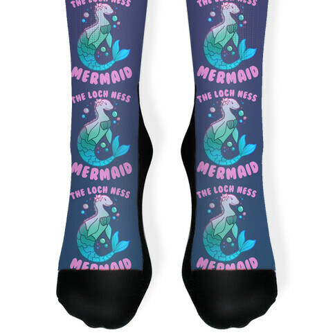 The Loch Ness Mermaid Sock