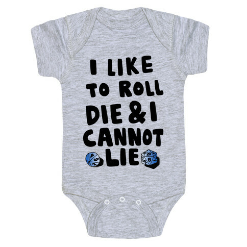 Roll the Die Baby One-Piece