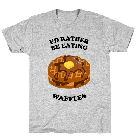 Eating Waffles T-Shirt