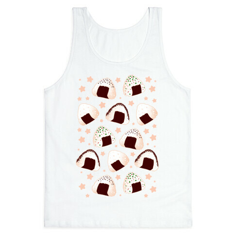 Onigiri pattern Tank Top