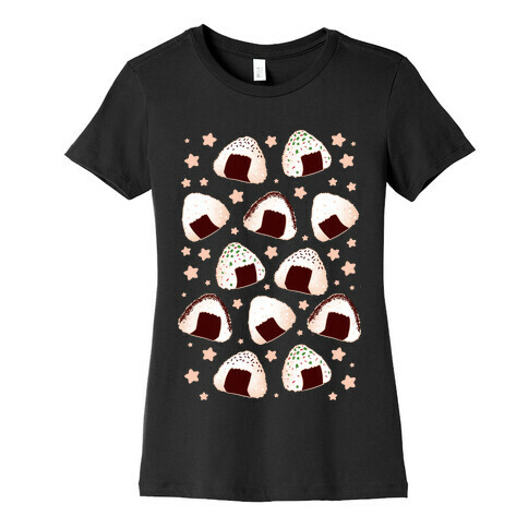 Onigiri pattern Womens T-Shirt