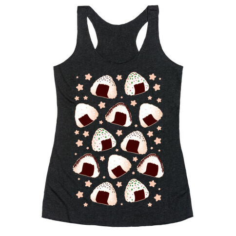 Onigiri pattern Racerback Tank Top