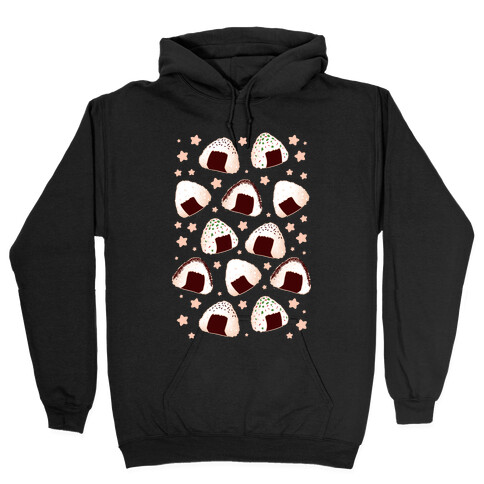 Onigiri pattern Hooded Sweatshirt