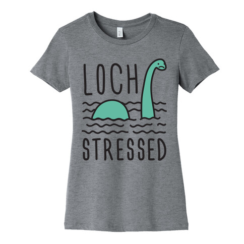 Loch Stressed Monster Womens T-Shirt