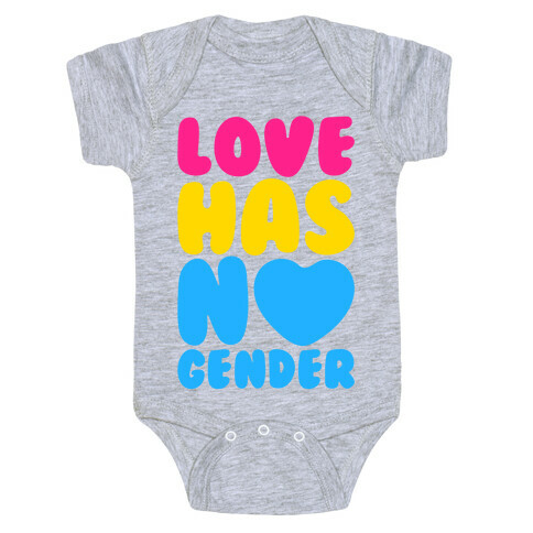 Love Has No Gender Baby One-Piece