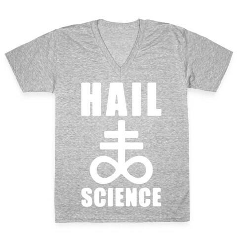 Hail Science V-Neck Tee Shirt
