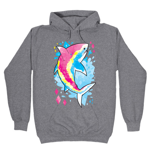 Pride Sharks: Pan Hooded Sweatshirt