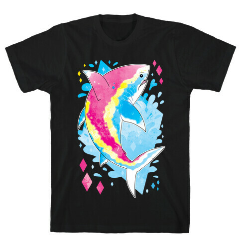 Pride Sharks: Pan T-Shirt