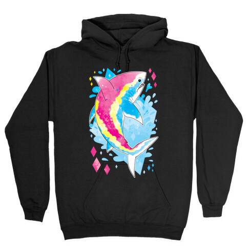 Pride Sharks: Pan Hooded Sweatshirt