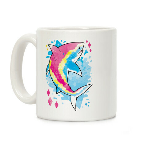 Pride Sharks: Pan Coffee Mug