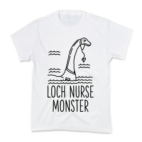 Loch Nurse Monster Kids T-Shirt