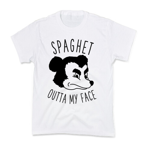 Spaghet Outta My Face Kids T-Shirt