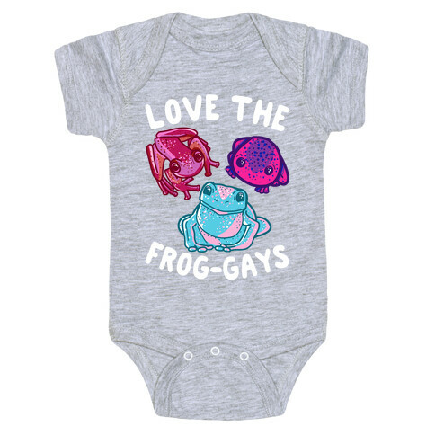 Love the Frog-Gays Baby One-Piece