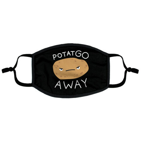 PotatGO AWAY Flat Face Mask