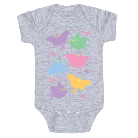 Cute Pastel Mothman Baby One-Piece