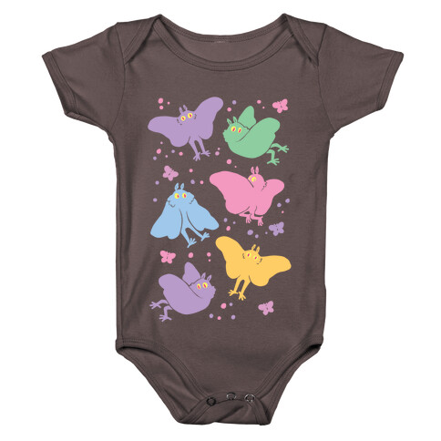 Cute Pastel Mothman Baby One-Piece