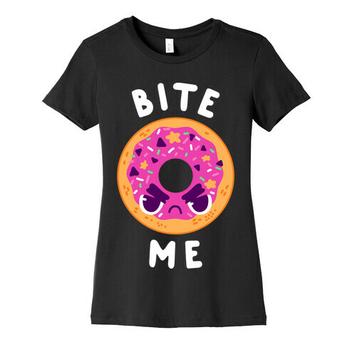 Bite Me (Donut) Womens T-Shirt
