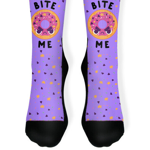 Bite Me (Donut) Sock