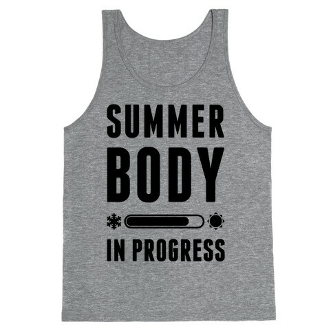 Summer Body In Progress Tank Top