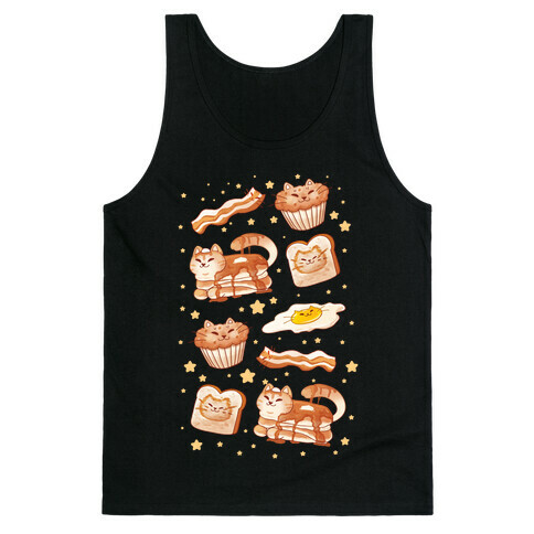 Breakfast Cats Tank Top