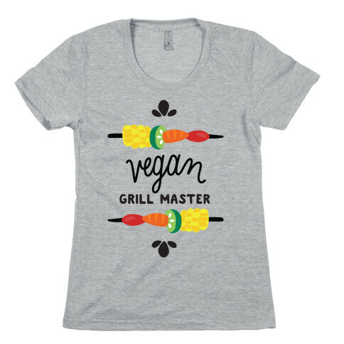 Vegan Grill Master Womens T-Shirt