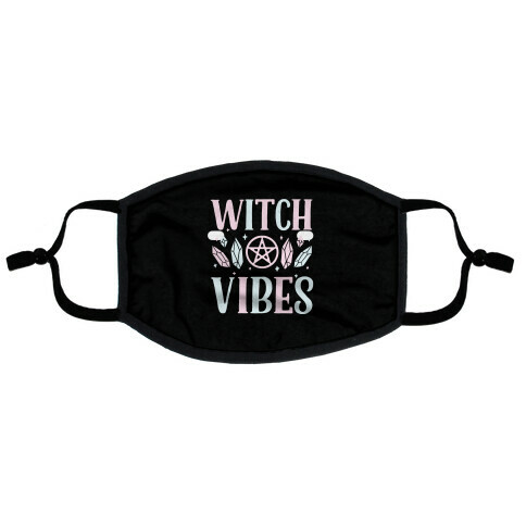Witch Vibes Flat Face Mask