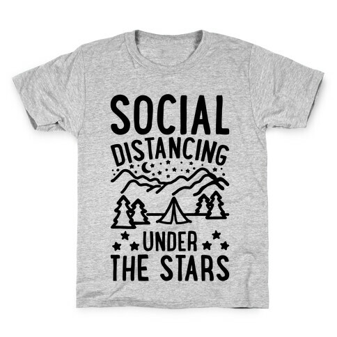 Social Distancing Under The Stars Kids T-Shirt