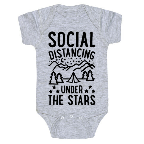 Social Distancing Under The Stars Baby One-Piece