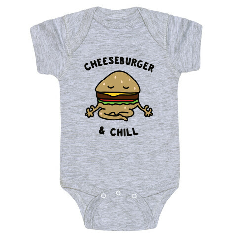 Cheeseburger & Chill Baby One-Piece