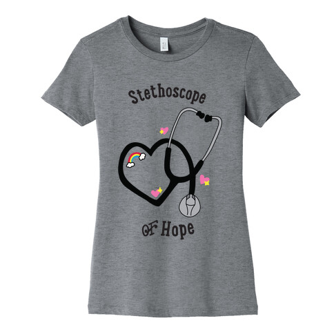 Stethoscope of Hope Womens T-Shirt