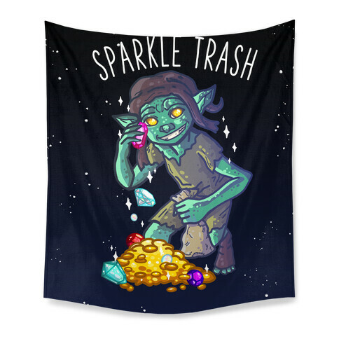 Sparkle Trash Goblin Tapestry