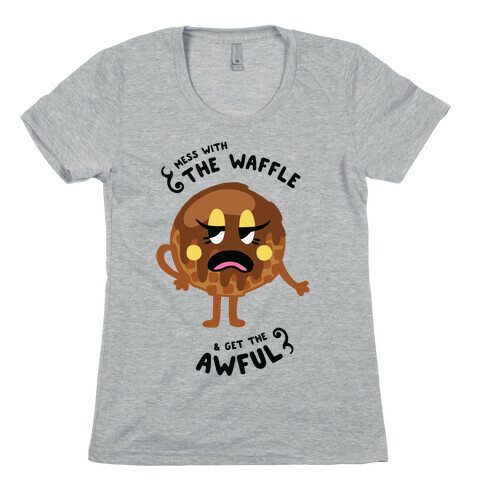 Sassy Waffle Womens T-Shirt
