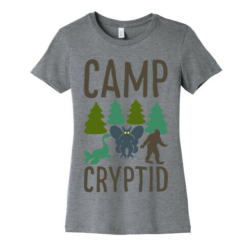 Camp Cryptid Womens T-Shirt