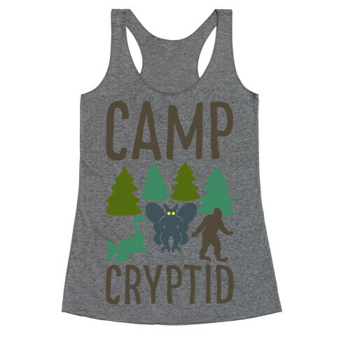 Camp Cryptid Racerback Tank Top