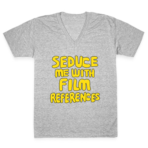 Film References V-Neck Tee Shirt