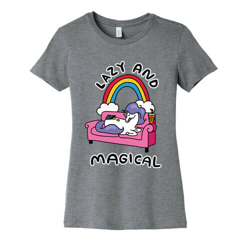 Lazy & Magical Womens T-Shirt