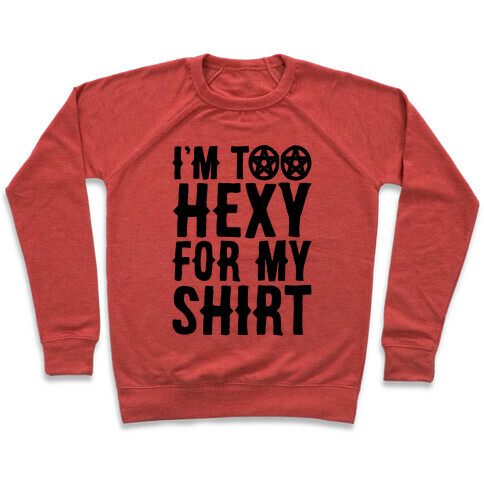 I'm Too Hexy For My Shirt Pullover