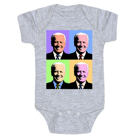 Pop Art Biden Baby One-Piece