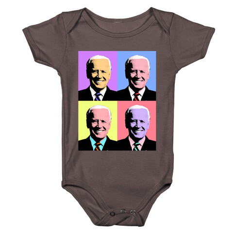 Pop Art Biden Baby One-Piece