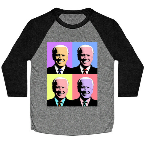 Pop Art Biden Baseball Tee