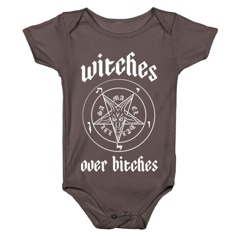Witches Over Bitches Baby One-Piece