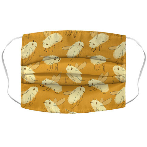Bee Fly Pattern Accordion Face Mask