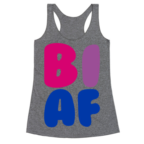 Bi Af Racerback Tank Top