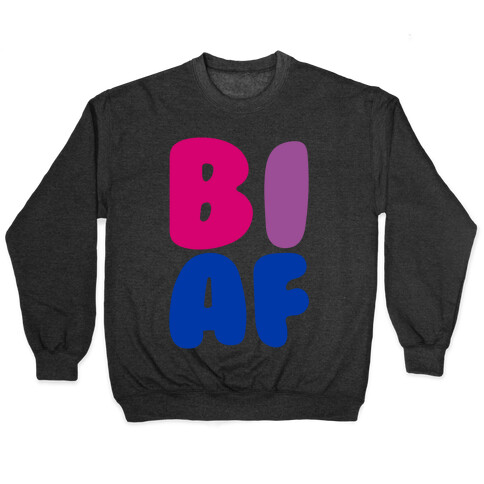 Bi Af White Print Pullover