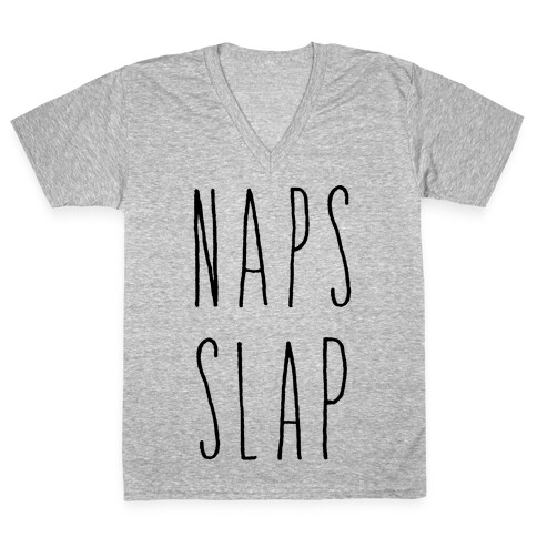 Naps Slap V-Neck Tee Shirt
