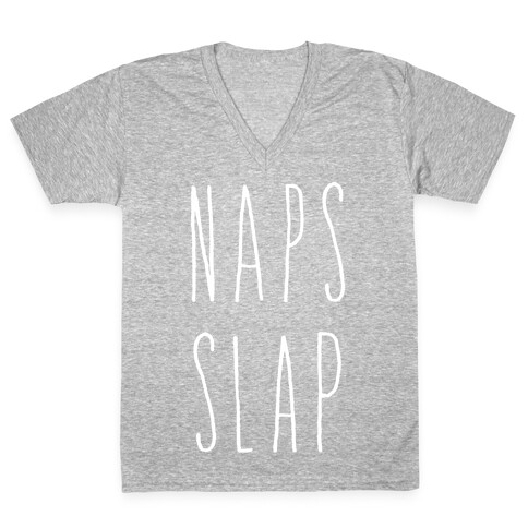 Naps Slap V-Neck Tee Shirt