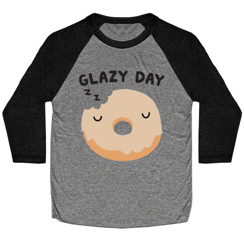 Glazy Day Donut Baseball Tee