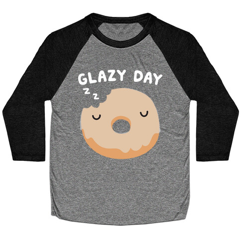 Glazy Day Donut Baseball Tee